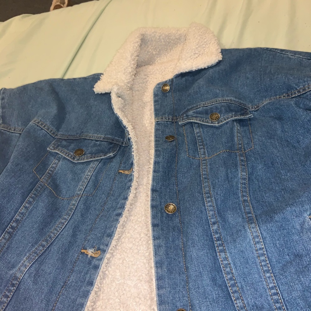 Lined Denim Jacket! - image 1